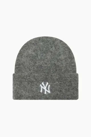 New Era Female Wide Cuff Beanie – grå — produktfoto