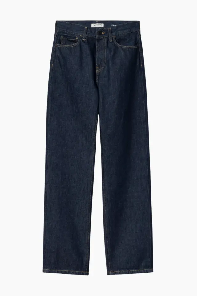 Carhartt W' Noxon Pant - Blue Rinsed – Carhartt WIP — produktfoto
