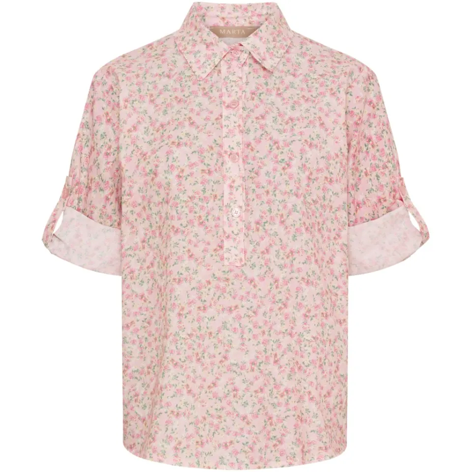 Marta du Château skjorte MdcPalmira 7177 – Rose620tpg — produktfoto