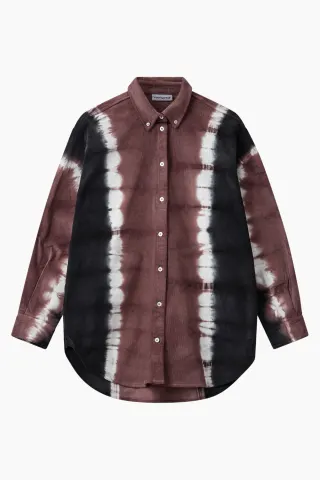H2O Fagerholt Brasilia Shirt – Black Tie Dye — produktfoto