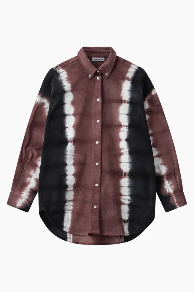 H2O Fagerholt Brasilia Shirt – Black Tie Dye — produktfoto