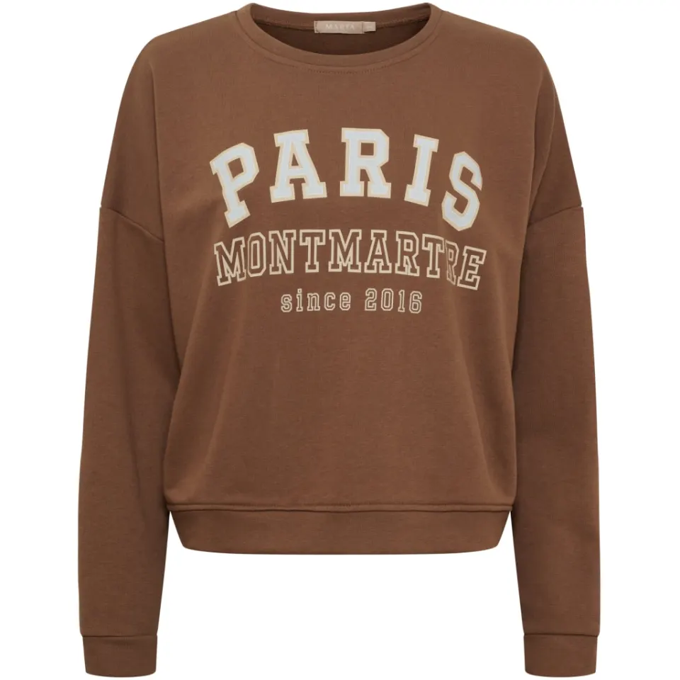 Marta du Château Sweatshirt MdcOceana 261838 – Chocolato6 — produktfoto