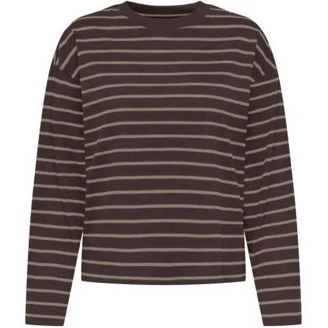 ONLY bluse Onlhappy – Coffee Bean Taupe gray lena — produktfoto