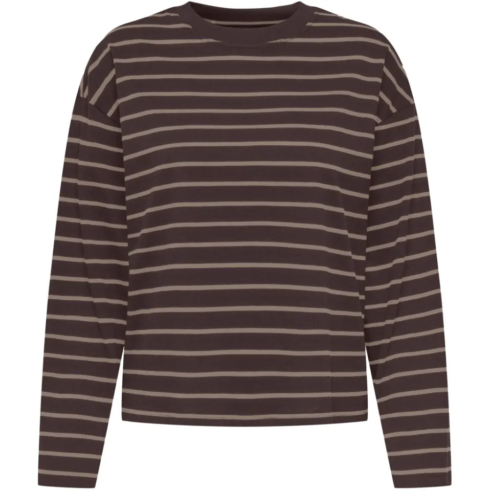 ONLY bluse Onlhappy – Coffee Bean Taupe gray lena — produktfoto