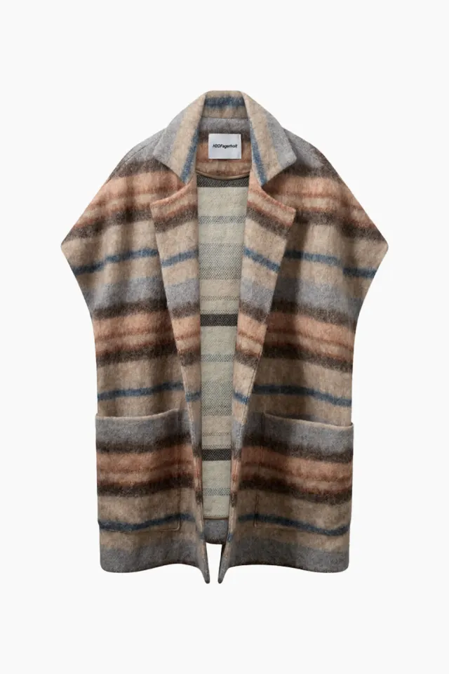 H2O Fagerholt The Cape – Creamy Grey Stripe — produktfoto