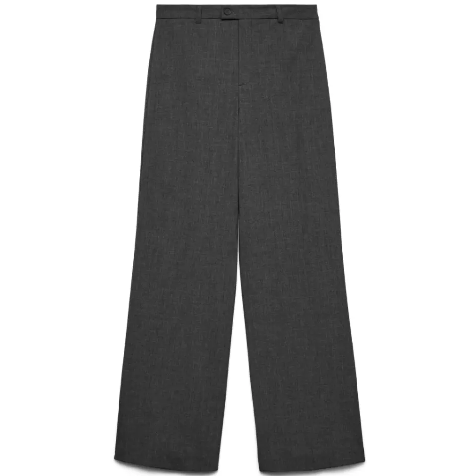 Vero Moda Bukser Vmtexas – Dark grey melange — produktfoto