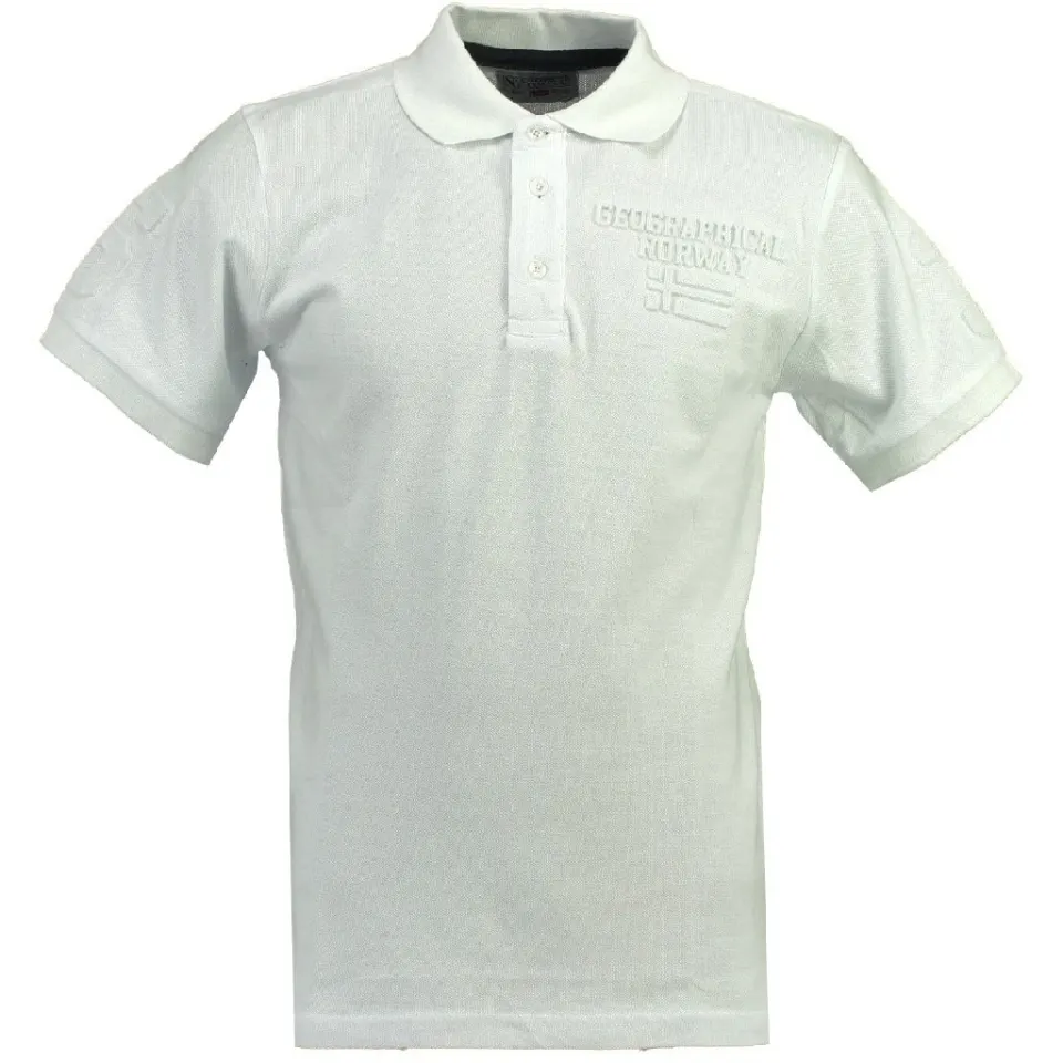 Geographical Norway Polo Keythen – hvid — produktfoto