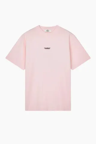 Mads Nørgaard Cotton Jersey Dassel Tee – Icy Pink — produktfoto