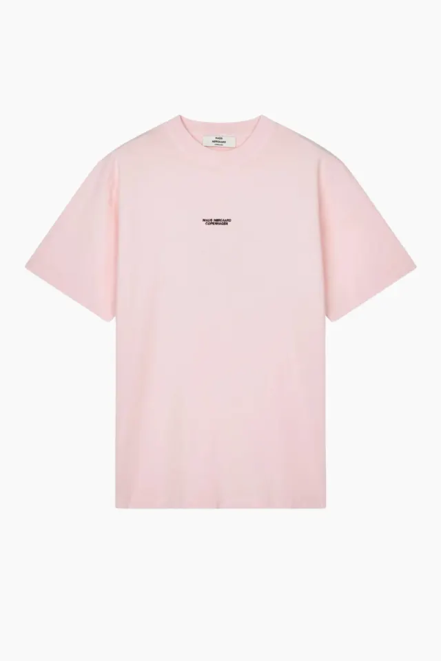 Mads Nørgaard Cotton Jersey Dassel Tee – Icy Pink — produktfoto