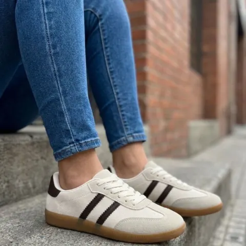 Briar sneakers A-108 – Apricot — produktfoto