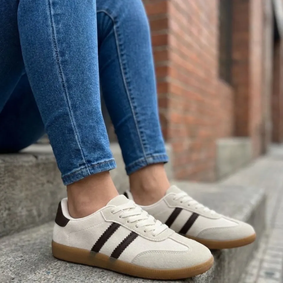 Briar sneakers A-108 – Apricot — produktfoto