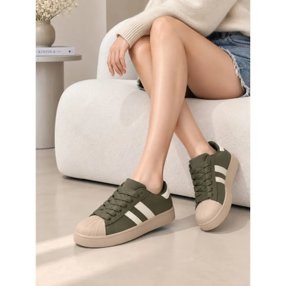 Dawn sneakers A-132 – grøn — produktfoto