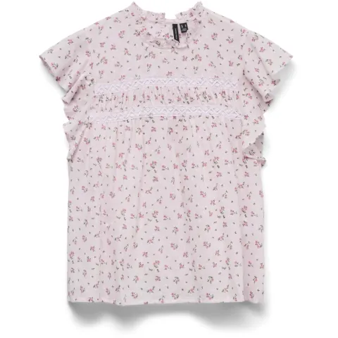 Vero Moda bluse Vmtrine – Pink-A-Boo Maguerite Pink Cosmos — produktfoto