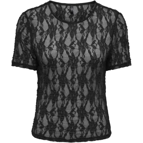 ONLY t-shirt Onlalba – sort — produktfoto