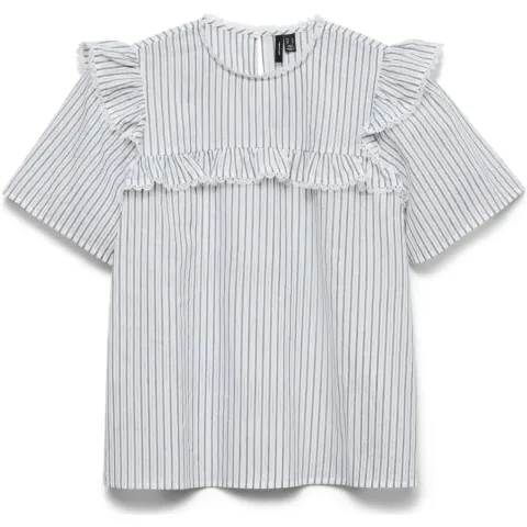 Vero Moda TOP Vmbell – Snow White Black — produktfoto