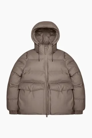 Rains Alta A-Line Puffer W Jacket W3T3 – Cinder — produktfoto