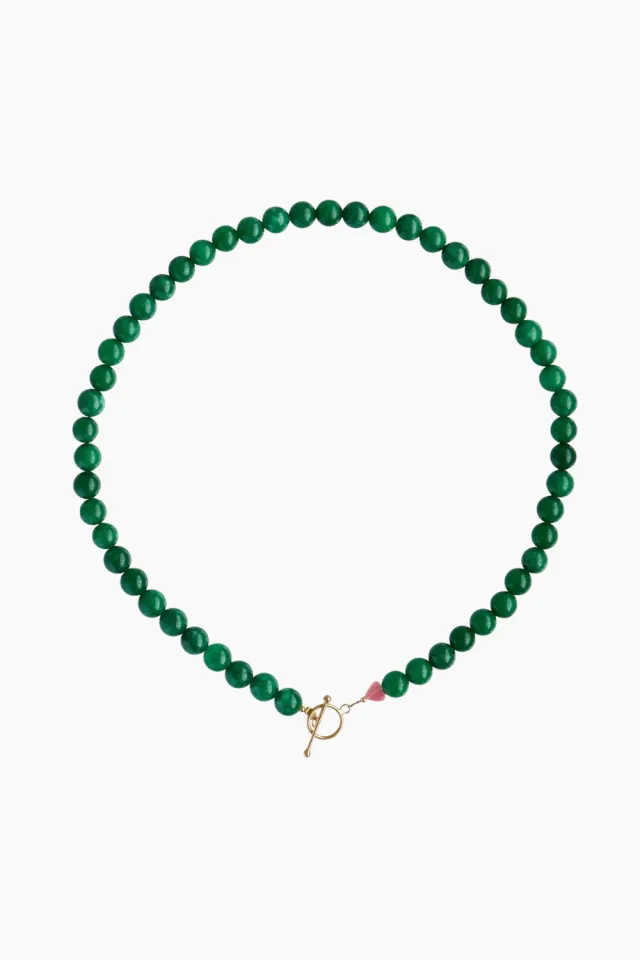 STINE A Cherie Bon Bon Necklace – Happy Green — produktfoto