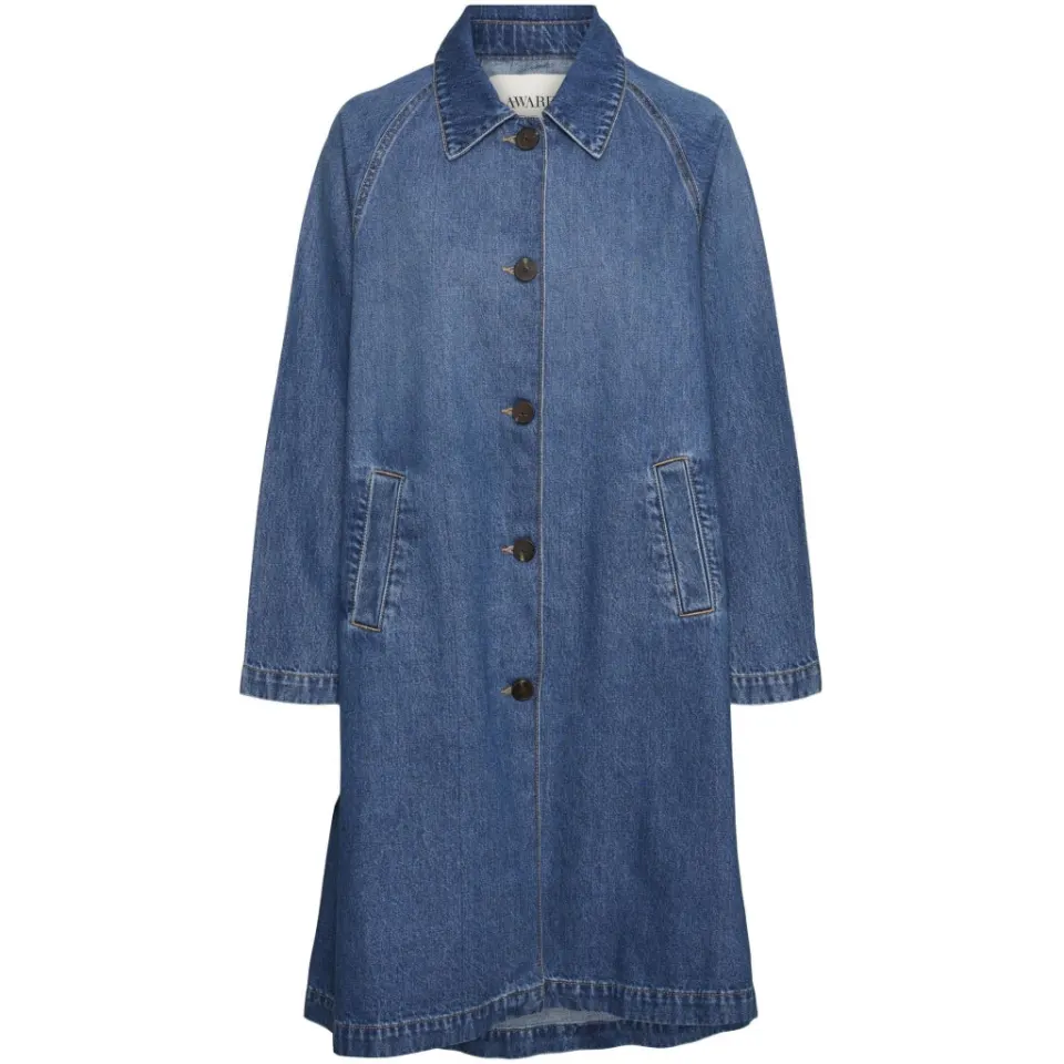 Vero Moda jakke Vmsophie – Medium blue denim — produktfoto