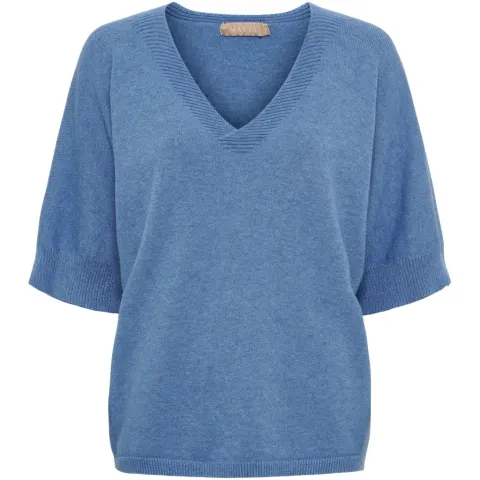 Marta du Château Strik MdcInaya 9587 – Jeans Blue Melange — produktfoto