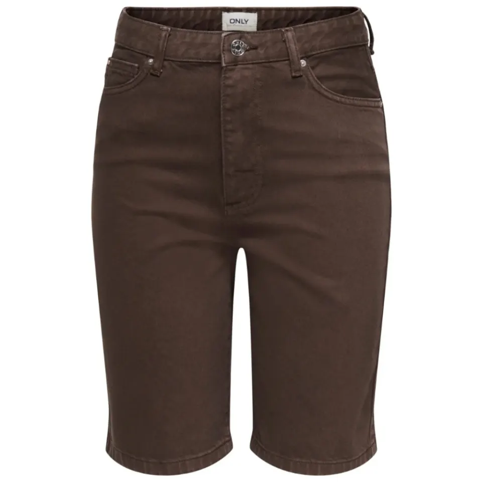 ONLY shorts Onlsonny – Dark Brown denim — produktfoto