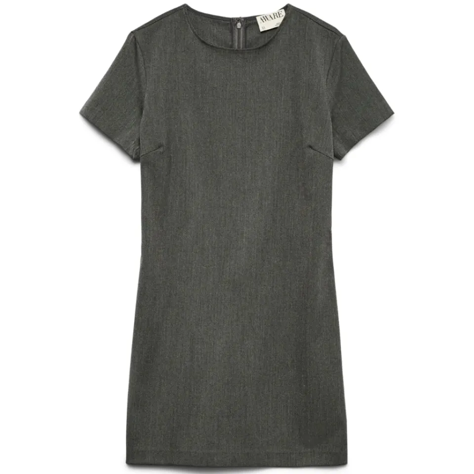 Vero Moda Kjole Awtaia – Medium grey melange — produktfoto