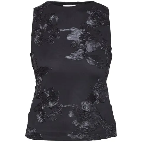 Sisters Point top SIS – Black/Black — produktfoto