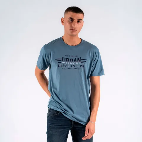 Marcus MAespen ss t-shirt – Blå — produktfoto