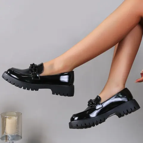 Leona loafers YU5598-13 – sort — produktfoto