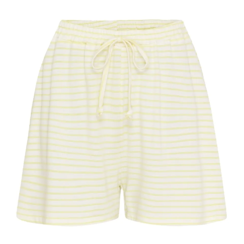 LULULIA Shorts Luselma 62781 – Yellow/White — produktfoto