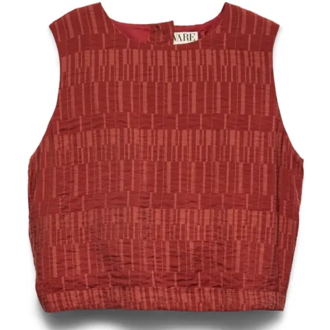 Vero Moda top Awbetrix – Russet Brown — produktfoto