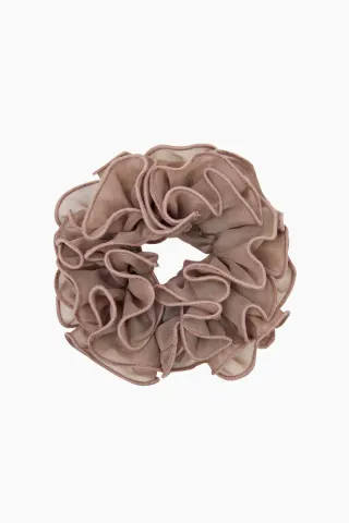 Pico Mavis Scrunchie – Taupe — produktfoto