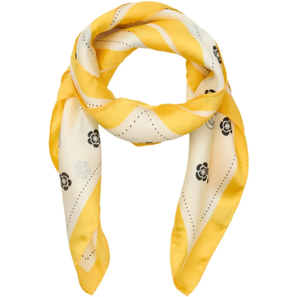 Marta du Château tørklæde MdcEliane FA-Scarf – Yellow1473 — produktfoto