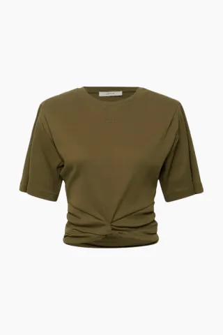 Gestuz GZbetty Tee – Military Olive — produktfoto