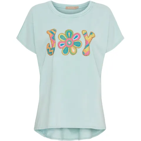 Marta du Château T-Shirt MdcVilja 23049Joy – Aqua — produktfoto