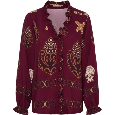 Marta du Château bluse MdcBrook 7648 – Bordeaux3257tpk — produktfoto