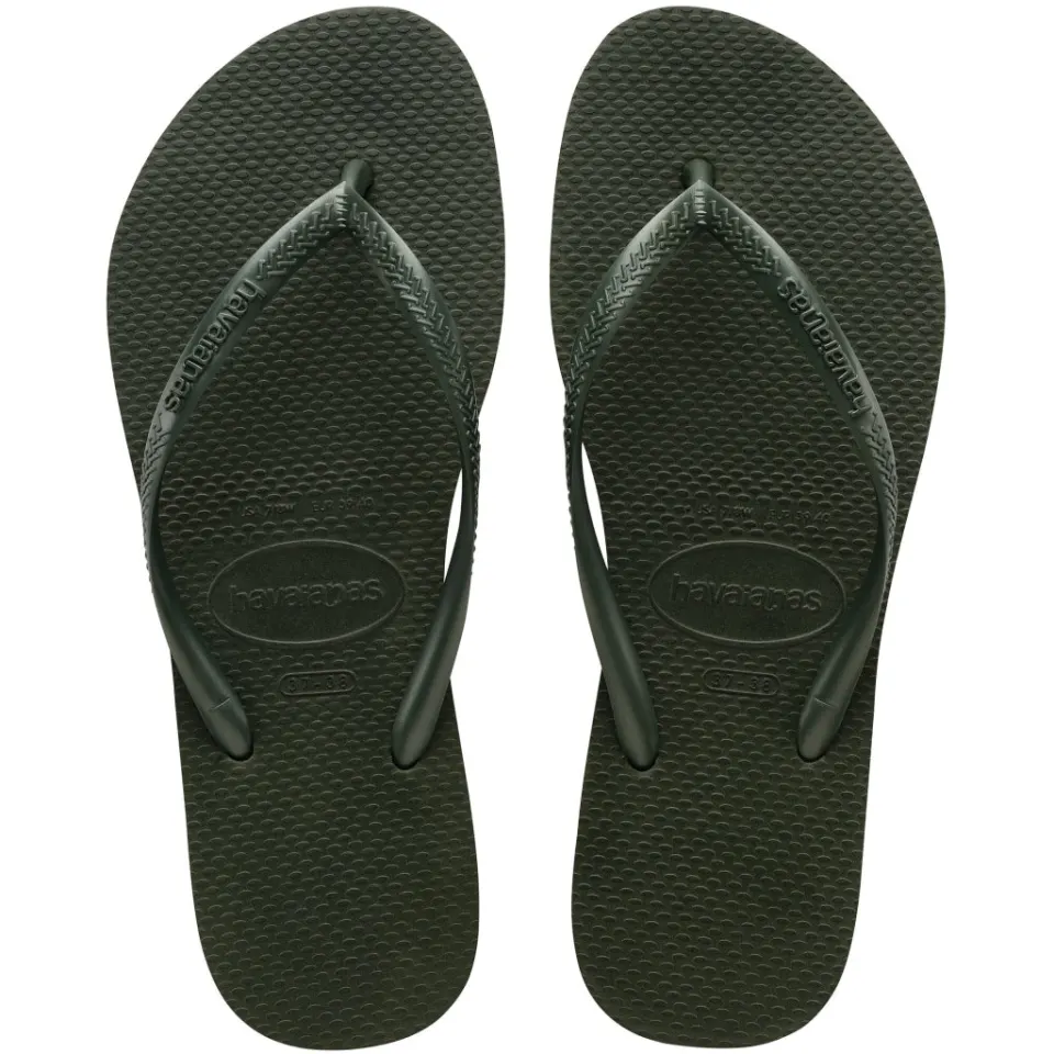HAVAIANAS Slippers Slim 4000030 – Olive Green — produktfoto