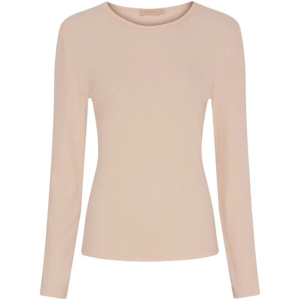 Marta du Château langærmet t-shirt MdcIngrid 4906 – BeigeSS — produktfoto