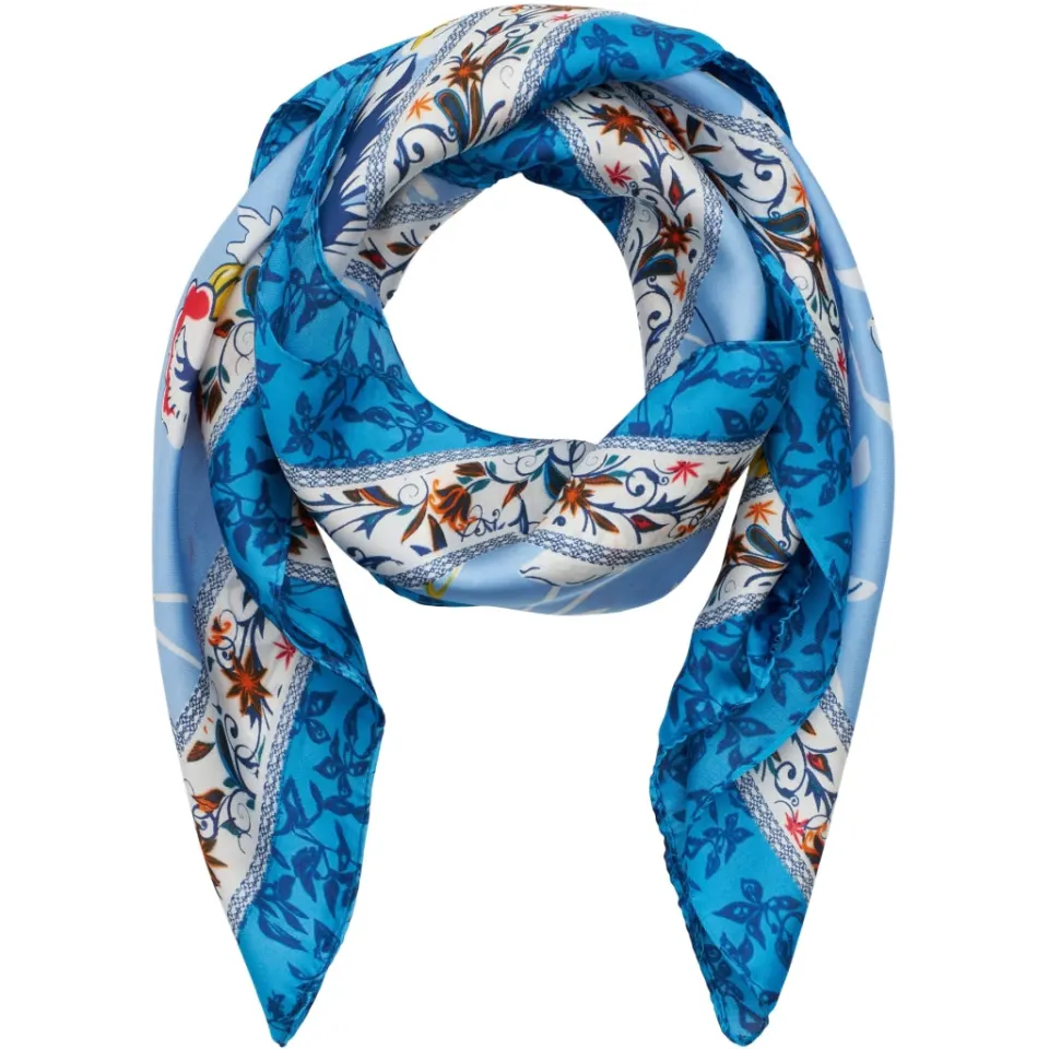 Marta du Château tørklæde MdcJuline FA1-Scarf – Blue96 — produktfoto