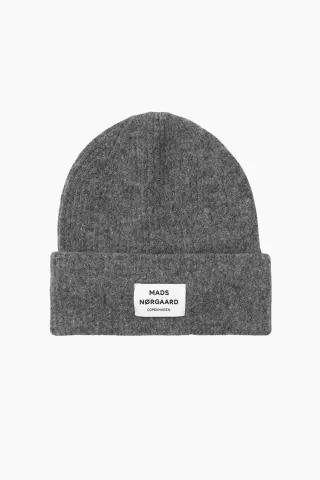 Mads Nørgaard Tosca Anju Hat – Grey Melange — produktfoto