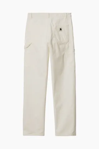 Carhartt W' Pierce Pant Straight - Off White Rinsed – Carhartt WIP — produktfoto