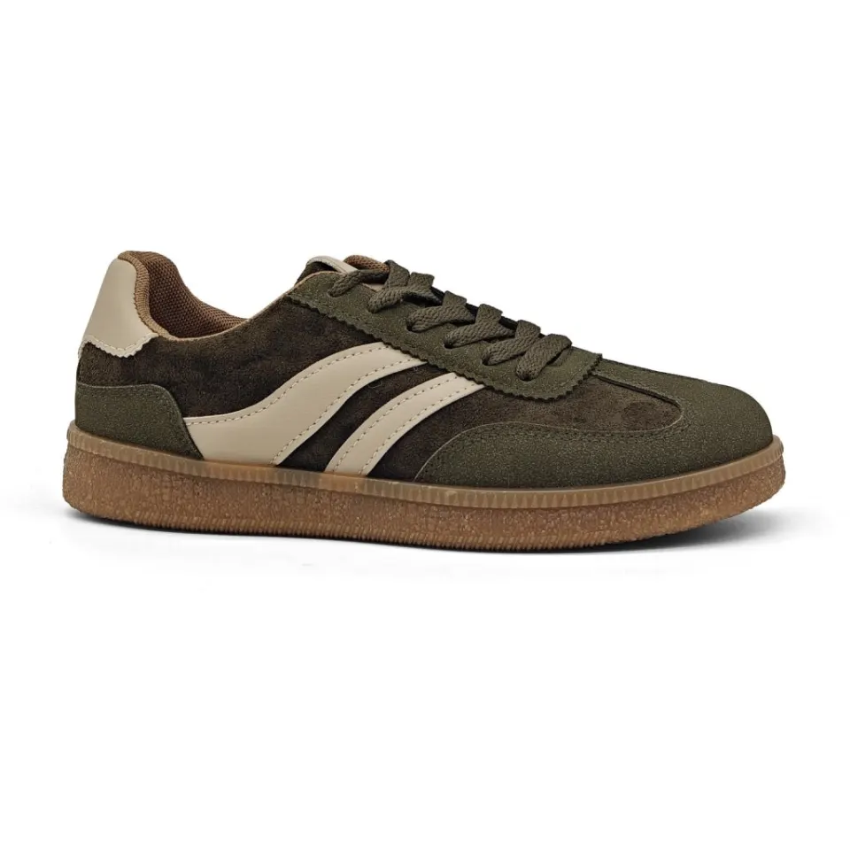 Kaede sneakers L-1 – grøn — produktfoto