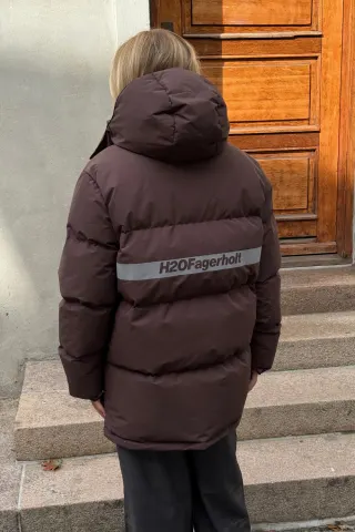 H2O Fagerholt Grow Up Jacket – Mocca — produktfoto