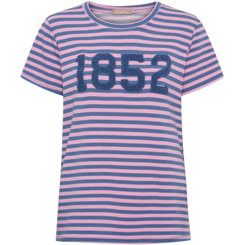 Marta du Château T-Shirt MdcHertha 84275-1852S – Pink/Jeans — produktfoto