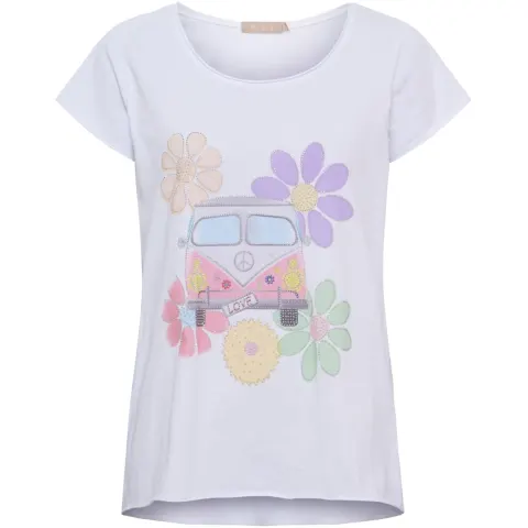 Marta du Château T-Shirt MdcMarie 1535 – Flower Bus — produktfoto