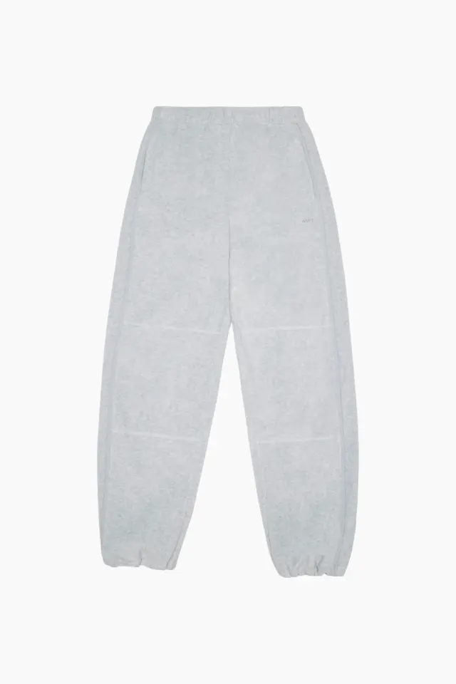 Rains Fleece Pants – grå — produktfoto