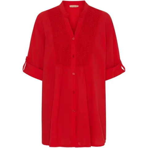 Marta du Château skjorte MdcMargherita – Poppy Red — produktfoto