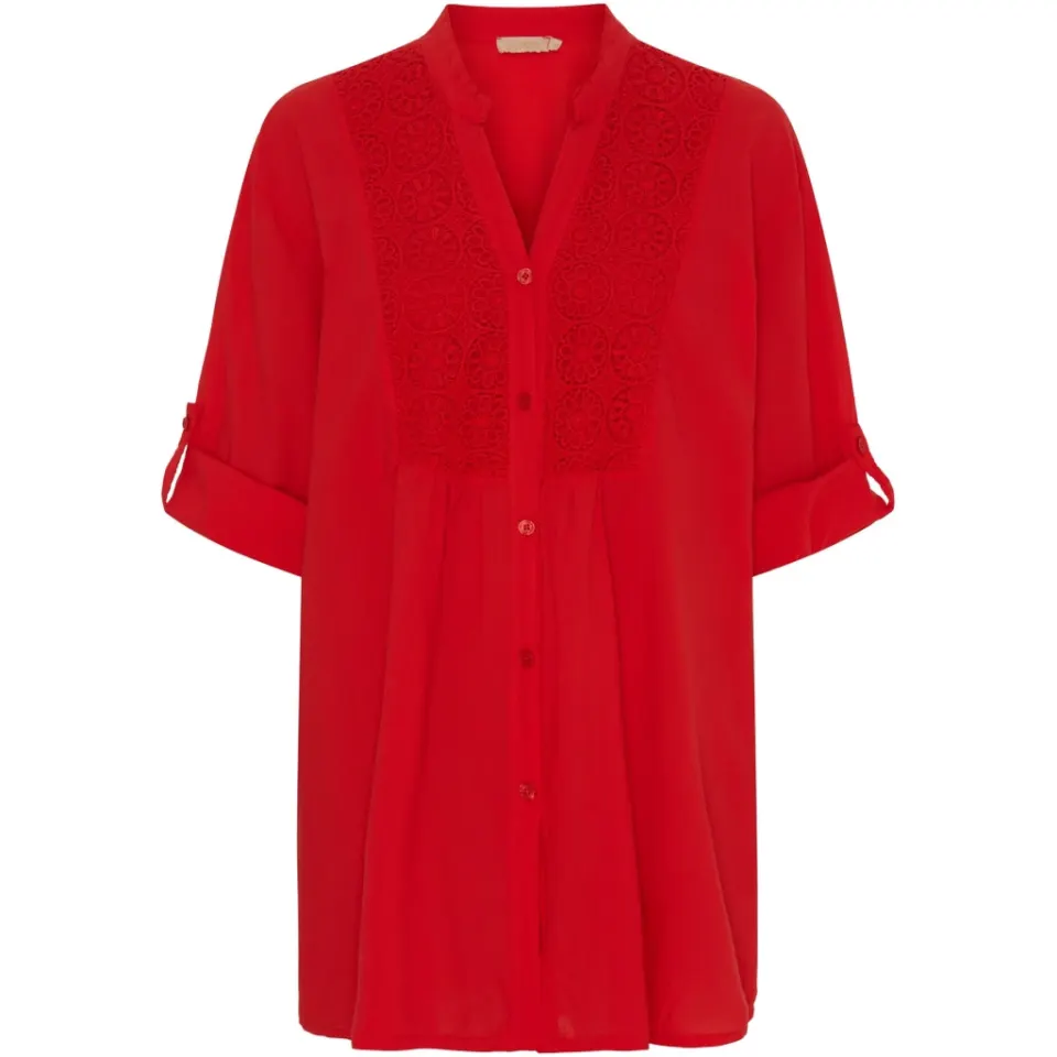 Marta du Château skjorte MdcMargherita – Poppy Red — produktfoto