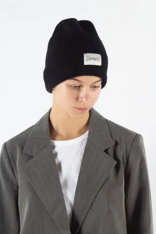 irréel Akeelah wool Beanie – sort — produktfoto