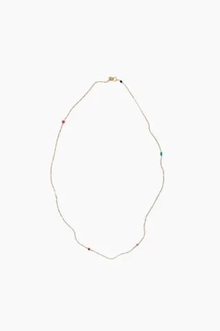 STINE A Harlequin Necklace – guld — produktfoto