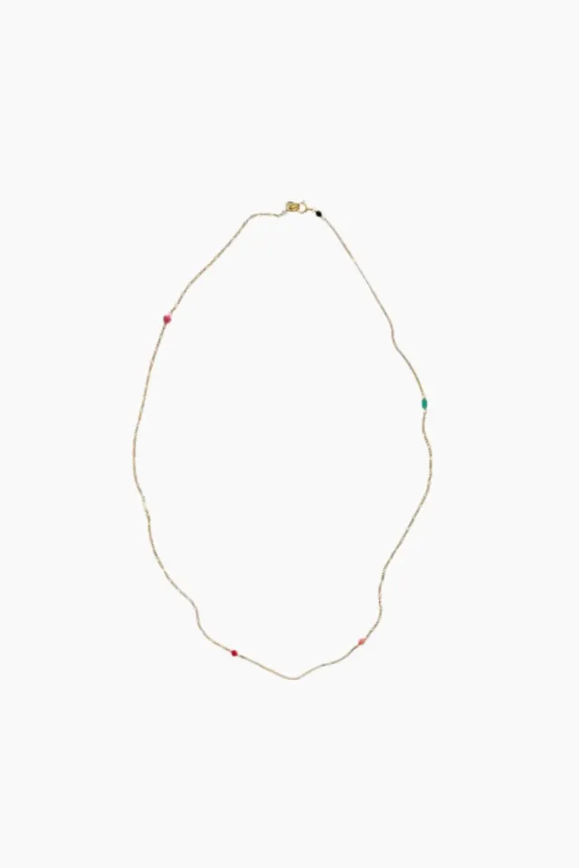 STINE A Harlequin Necklace – guld — produktfoto